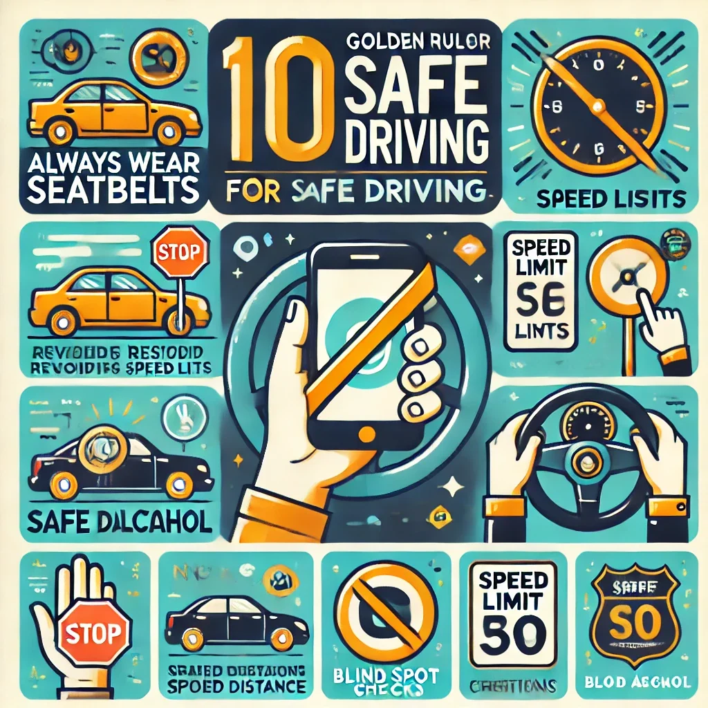 Güvenli Sürüş için 10 Altın Kural